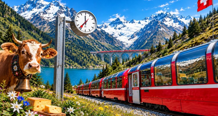 BERNINA EXPRESS, SIR IN ČOKOLADA - 3 DNI